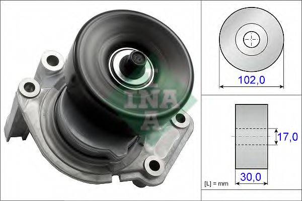 INA 534035010 Натяжна планка, полікліновий ремінь