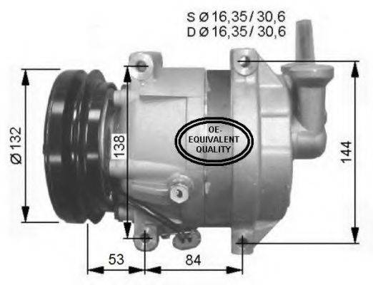 NRF 32325 Компресор, кондиціонер