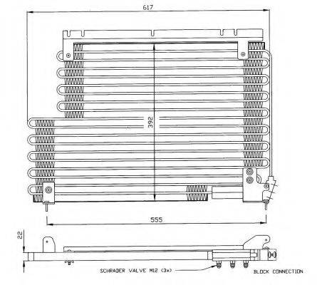 NRF 35192 Конденсатор, кондиціонер