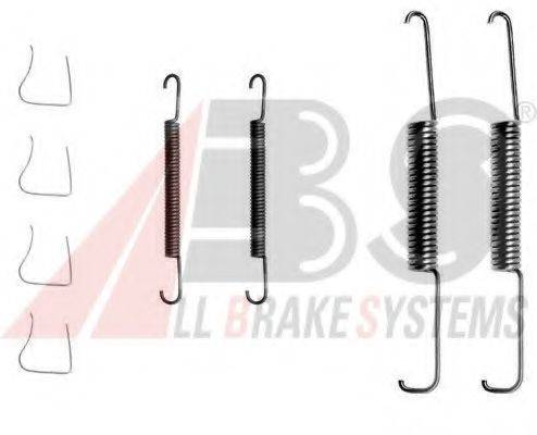 A.B.S. 0508Q Комплектуючі, гальмівна колодка