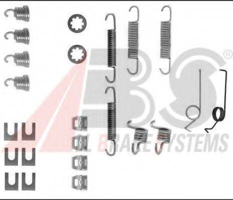 A.B.S. 0519Q Комплектуючі, гальмівна колодка