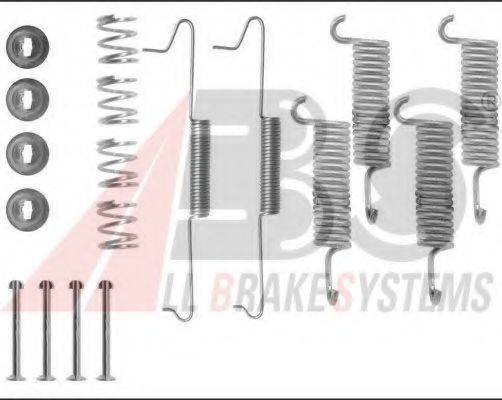 A.B.S. 0532Q Комплектуючі, гальмівна колодка