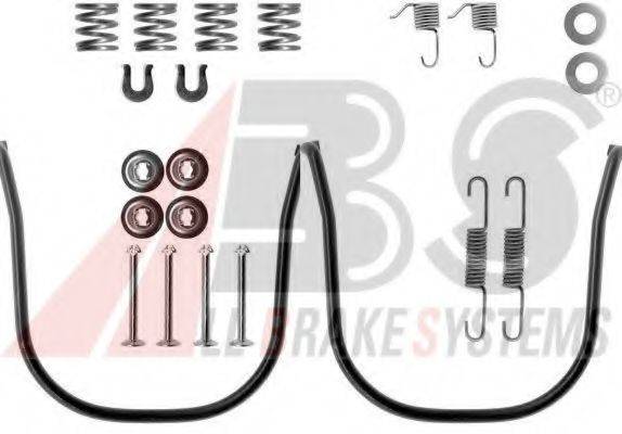 A.B.S. 0633Q Комплектуючі, гальмівна колодка