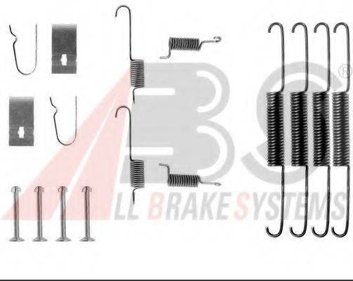 A.B.S. 0664Q Комплектуючі, гальмівна колодка