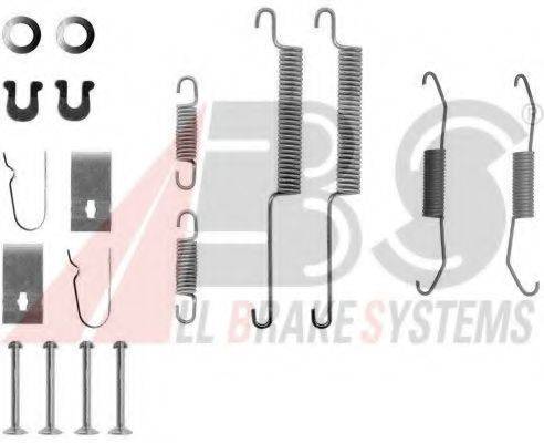A.B.S. 0679Q Комплектуючі, гальмівна колодка