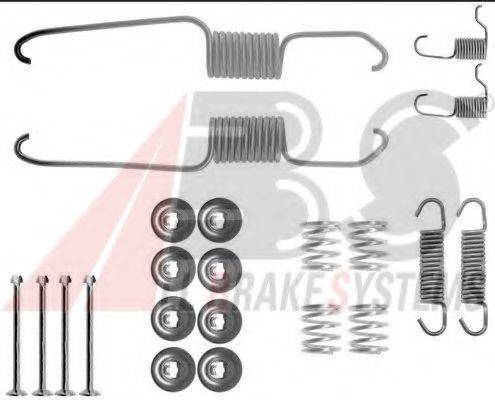A.B.S. 0685Q Комплектуючі, гальмівна колодка