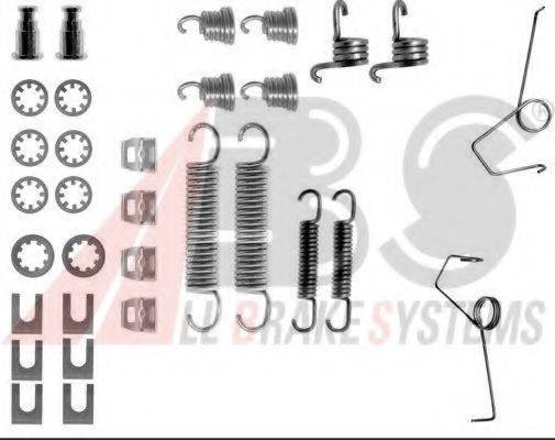 A.B.S. 0686Q Комплектуючі, гальмівна колодка
