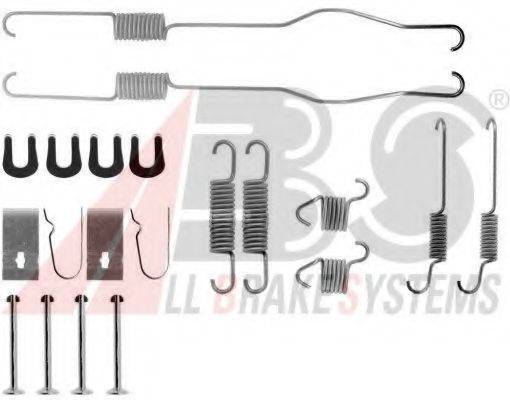 A.B.S. 0694Q Комплектуючі, гальмівна колодка