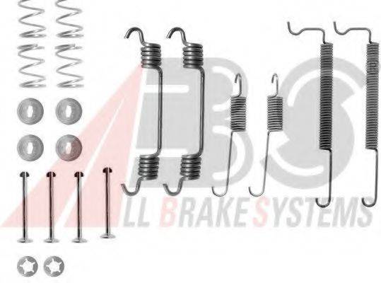 A.B.S. 0710Q Комплектуючі, гальмівна колодка