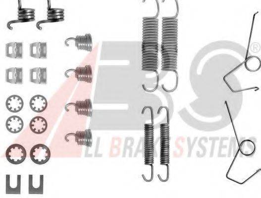 A.B.S. 0719Q Комплектуючі, гальмівна колодка