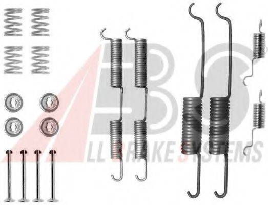 A.B.S. 0727Q Комплектуючі, гальмівна колодка