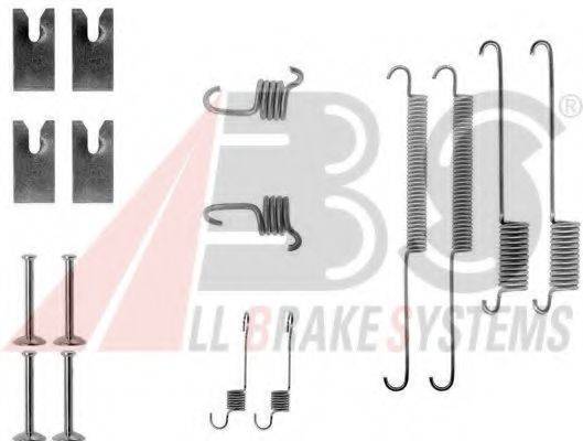 A.B.S. 0732Q Комплектуючі, гальмівна колодка