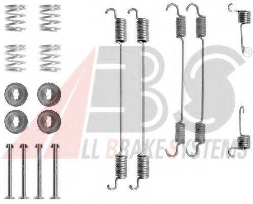 A.B.S. 0750Q Комплектуючі, гальмівна колодка