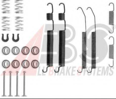 A.B.S. 0759Q Комплектуючі, гальмівна колодка