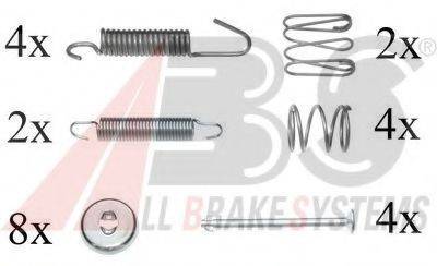 A.B.S. 0816Q Комплектуючі, стоянкова гальмівна система