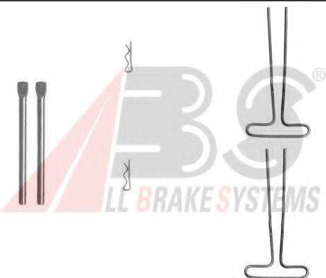 A.B.S. 1120Q Комплектуючі, колодки дискового гальма