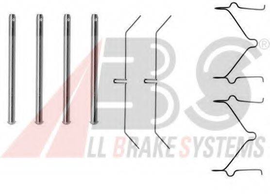 A.B.S. 1129Q Комплектуючі, колодки дискового гальма