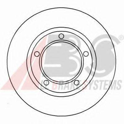 A.B.S. 15615OE гальмівний диск