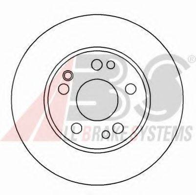 A.B.S. 15877 гальмівний диск