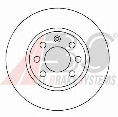 A.B.S. 15929 гальмівний диск