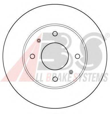 A.B.S. 15986 гальмівний диск