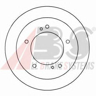 A.B.S. 15988 гальмівний диск