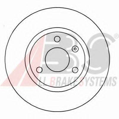 A.B.S. 16035 гальмівний диск