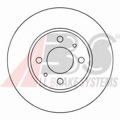 A.B.S. 16046OE гальмівний диск