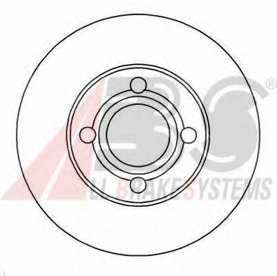 A.B.S. 16101 гальмівний диск