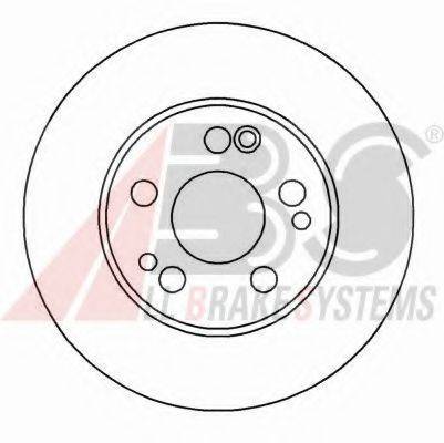 A.B.S. 16106 гальмівний диск