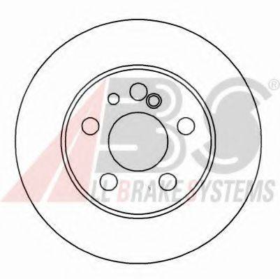A.B.S. 16111OE гальмівний диск