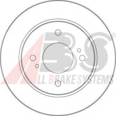 A.B.S. 16152OE гальмівний диск