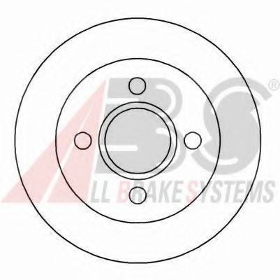 A.B.S. 16191OE гальмівний диск