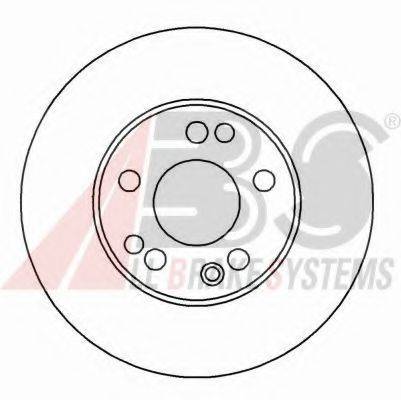 A.B.S. 16260OE гальмівний диск