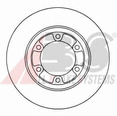 A.B.S. 16268 гальмівний диск