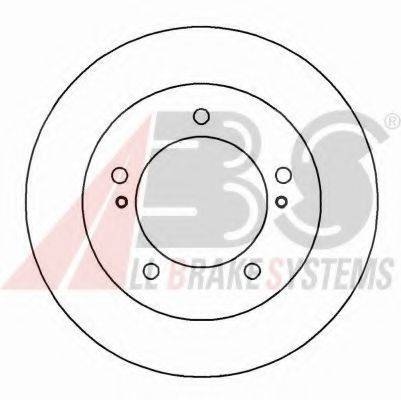 A.B.S. 16294OE гальмівний диск