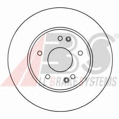 A.B.S. 16448OE гальмівний диск