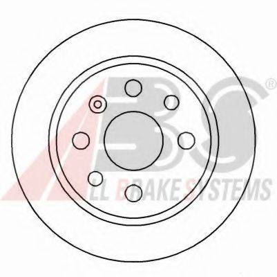 A.B.S. 16488 гальмівний диск