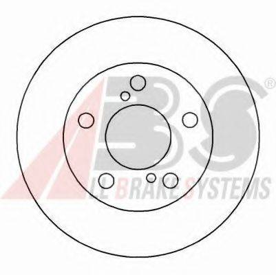 A.B.S. 16552 гальмівний диск