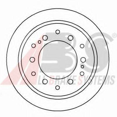 A.B.S. 16619 гальмівний диск