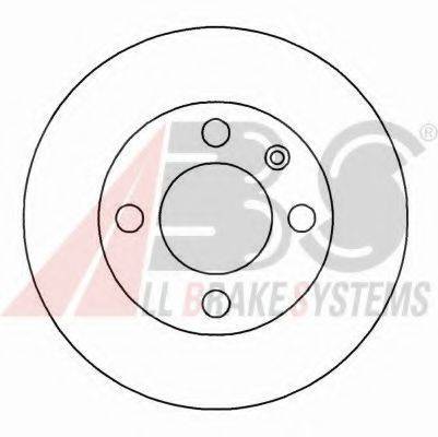 A.B.S. 16884 гальмівний диск