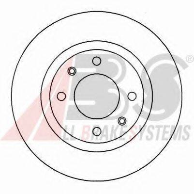 A.B.S. 16899 гальмівний диск