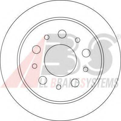 A.B.S. 17030 гальмівний диск