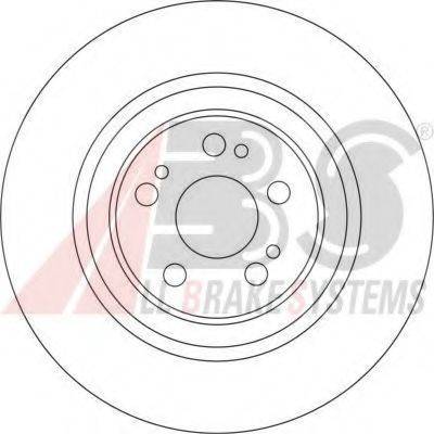 A.B.S. 17037OE гальмівний диск