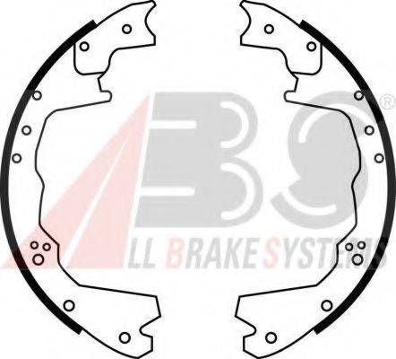 A.B.S. 40583 Комплект гальмівних колодок