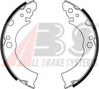 A.B.S. 8596 Комплект гальмівних колодок