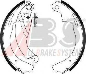 A.B.S. 8791 Комплект гальмівних колодок