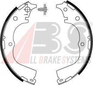 A.B.S. 8929 Комплект гальмівних колодок