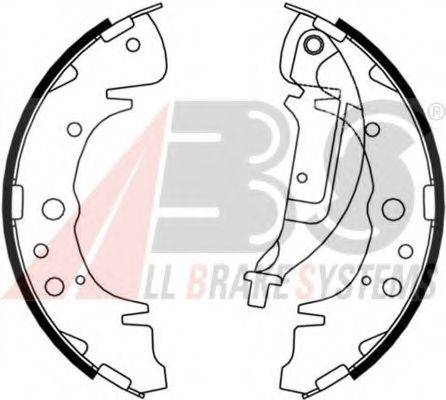 A.B.S. 9097 Комплект гальмівних колодок