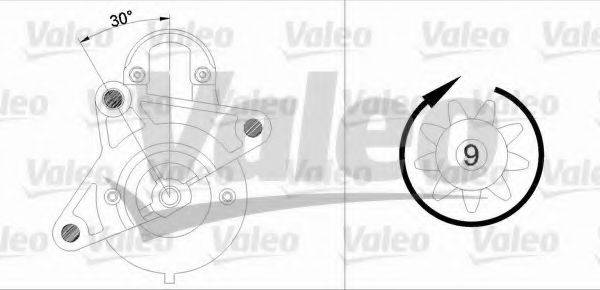 VALEO 433307 Стартер